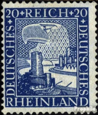 Produktbild von Briefmarken Deutsches Reich 1925 Mi 374 postfrisch Rheinland 1000 Jahre deutsch