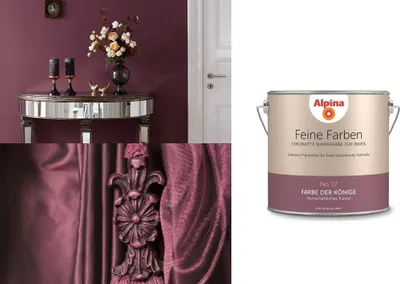 Produktbild von Alpina Feine Farben No. 17 Farbe der Könige® edelmatt 2,5 Liter