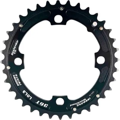 Produktbild von Lola Cnc 104 Bcd Kettenblatt Schwarz 39t Schwarz 39t