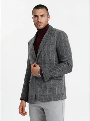 Produktbild von OMBRE Blazer Regular Fit Eleganz M166 grey XL