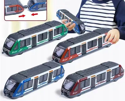 Produktbild von Spielzeug-Tramwagen mit Pull-Back-Antrieb 18 cm