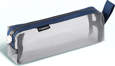 Immagine prodotto di INF Astuccio portapenne in rete trasparente Blu