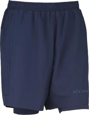 Zdjęcie produktu dla Spodenki treningowe CCM 2 w 1, Mężczyźni, Kolor: True Navy, Rozmiar: XS