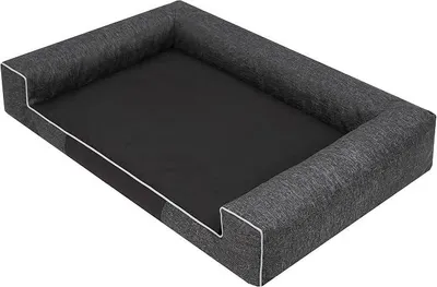 Produktbild von Hundebett Hundeschlafplatz Hundesofa Hundekissen Ruheplatz Hundematratze Hundehütte XXL. Schwarz
