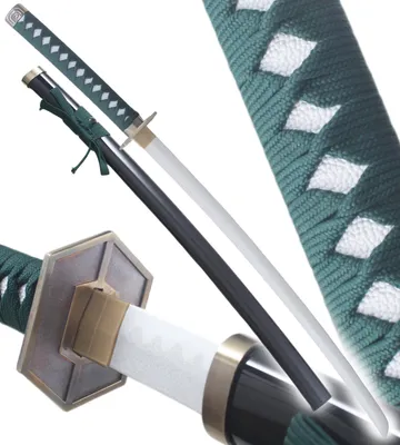 Produktbild von Bleach Katana Aizen aus Holz Schwert Klinge Zanpakuto Katana Dekoration Cosplay