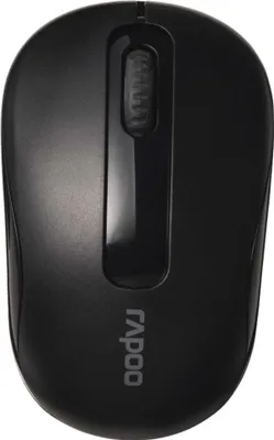 Produktbild von Rapoo M10 Plus Schwarz Kabellose optische Maus