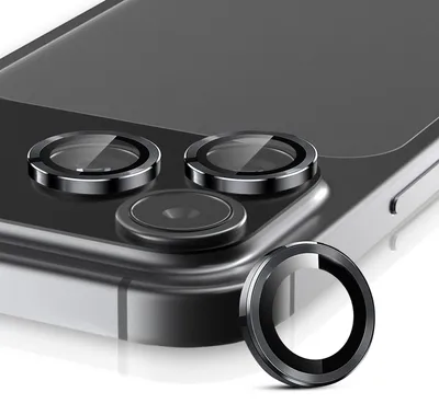 Produktbild von Kamera Linsenschutz Glas Set für Apple iPhone 18 Pro Schutzglas Camera Linse Schutz Panzerfolie 9H Schwarz