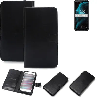 Produktbild von K-S-Trade Handyhülle Schutzhülle kompatibel mit Doogee S68 Handy Schutz Hülle Handyhülle Bumper schwarz 1x