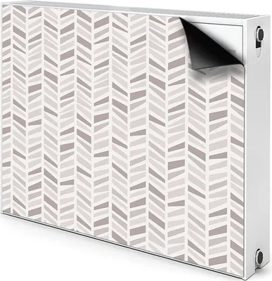 Produktbild von Magnet Verkleidung Abdeckung Heizkörperabdeckung Heizkörperabdeckung 90x60 cm  - Geometrie, in, Herringbone