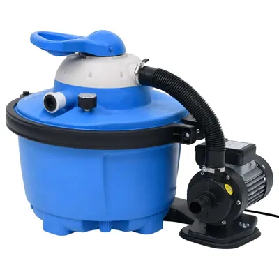 Obrázek produktu pro Písková filtrace modro-černá 385 x 620 x 432 mm 200 W 25 l, 92799  HangarStore.cz