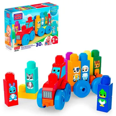 Immagine prodotto di MEGA BLOKS JKG33, Blocchi da costruzione, 1,5 anni/anni, Plastica, 30 pezzi, 555,7 g