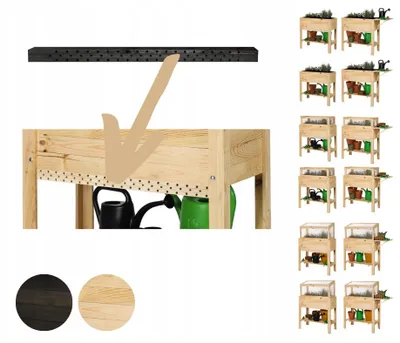 Produktbild von Wamar-Sosenka OBL Insektenhotel aus Holz für Kräuterspirale