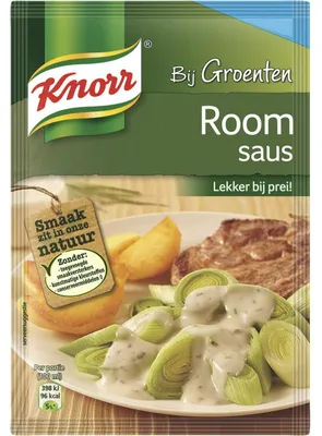 Produktbild von Knorr Mix Roomsaus 46g – Cremige Sauce für Fleisch, Gemüse & Pasta