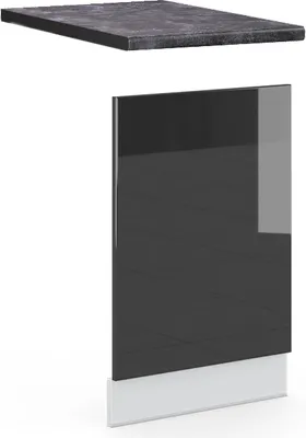 Produktbild von Frontblende Vicco Fame-Line Anthrazit Hochglanz 45 cm , AP Anthrazit, Model 45914