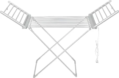 Productafbeelding van Elektrisch droogrek (opvouwbaar) 1470x540x940mm zilver