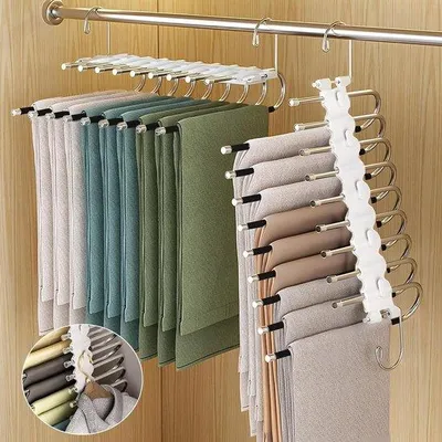 Immagine prodotto di Appendiabiti 9 in 1 salvaspazio con design antiscivolo