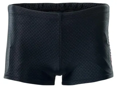 Productafbeelding van Aquawave - "Carbo" heren zwemshort, model IG1114 (XL) (zwart/mandarijn-oranje)