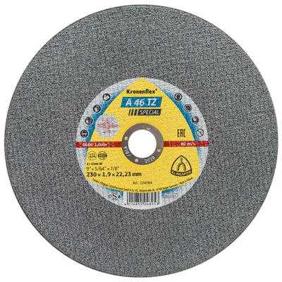 Produktbild von Trennscheibe A 46 TZ Special D230x1,9mm ger.INOX Bohr.22,23mm KLINGSPOR