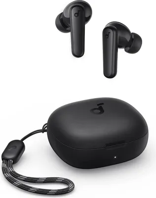 Obrázok produktu pre Soundcore R50i, True Wireless Stereo (TWS), Traveling/Gaming/Sports, Slúchadlá s mikrofónom, Čierna