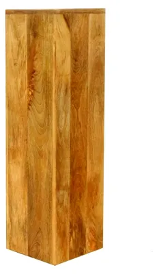 Produktbild von Holzsäule Dekosäule Podest Ständer Sockel Blumenständer Natur klein 65 cm