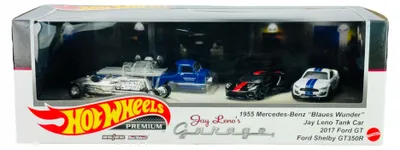 Produktbild von Hot Wheels Jay Leno's Garage Premium Set 4 Autos