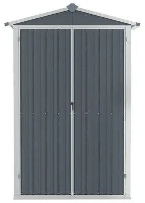 Produktbild von Gartenhaus – Werkzeugschuppen – Verzinkter Stahl – Kompakt, 116 x 45 x 175 cm – Wetterfest und mobil