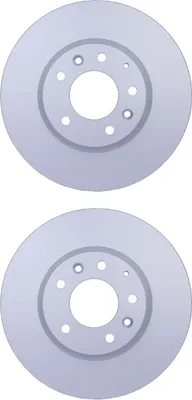 Produktbild von 2 Bremsscheiben innenbelüftet Ø 72 mm 25 mm HELLA passend für u.a. MAZDA 6