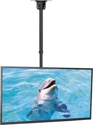 Produktbild von TV Deckenhalterung 26-65 Zoll, verstellbar 54-78 cm, 45 kg, VESA 400x400 mm, für Schräge