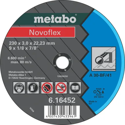 Produktbild von Metabo 616446000, Schneidedisk, Flache Mitte, Stahl, Metabo, 1,6 cm, 10 cm