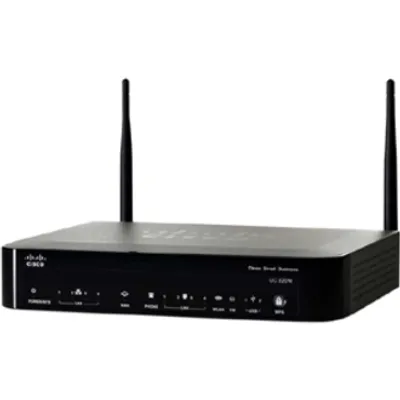 Produktbild von Cisco Unified Communications 320W, 24 Benutzer, 943 g, 220 x 170 x 43 mm