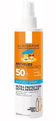 Produktbild von La Roche-Posay 3337875698696, Sonnenschutzspray, Körper, 200 ml, Spray, Empflindliche Haut, Kinder
