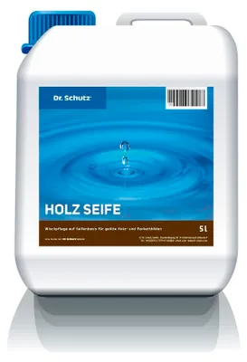 Produktbild von Dr. Schutz CC-Holz Seife 5 l Kanister