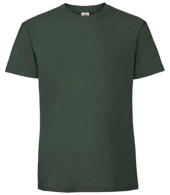 Produktbild von Fruit of the Loom - "Iconic 195 Premium" T-Shirt für Herren FK2657 (S) (Flaschengrün)