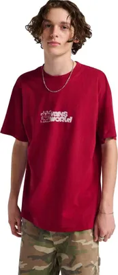 Produktbild von Vans World Kurzarm-t-shirt Rot M Mann Rot M