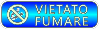 Image de autoadesivoes fotolumineszierendes 3D-Schild "Rauchen verboten".