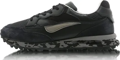 Produktbild von HIDNANDER Threedome Damen Sneaker Laufschuhe Sportschuhe schwarz beige grün Grösse 40 Farbe Schwarz