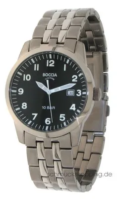 Produktbild von Boccia Herren Titan Uhr 3631-02