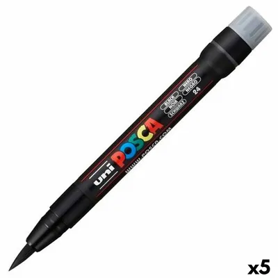 Produktbild von Filzstifte POSCA PCF-350 Schwarz 5 Stück
