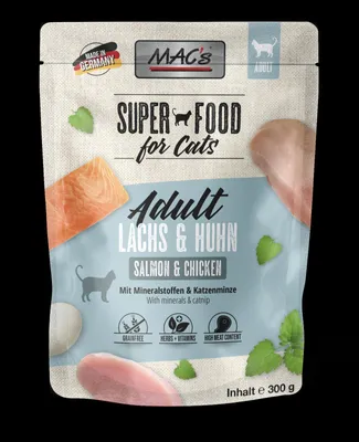 Produktbild von MAC's CAT - Pouch 6x300g  |  Lachs & Huhn