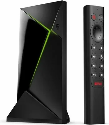 Produktbild von NVIDIA SHIELD Android TV Pro Multimedia Player; 4K HDR Filme, Live Sport, Dolby Vision-Atmos, KI-unterstützte Video-Hochskalierung, GeForce NOW Cloud Gaming, Google Assistant integriert