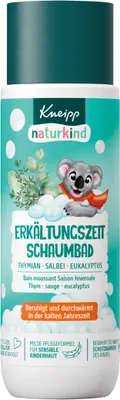 Produktbild von Kneipp Naturkind Erkältungszeit Schaumbad milde Pflegeformel 200ml