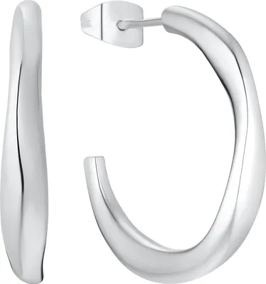 Produktbild von s.Oliver 2032533 Damen Creolen Edelstahl Silber