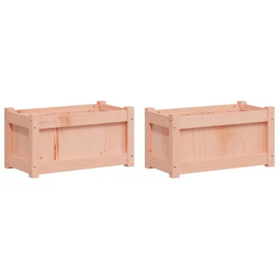 Immagine prodotto di vidaXL Fioriera 2 pezzi. Legno massiccio di abete Douglas