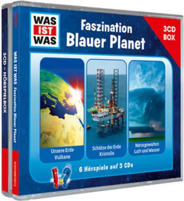 Produktbild von WAS IST WAS 3-CD Hörspielbox. Faszination Blauer Planet