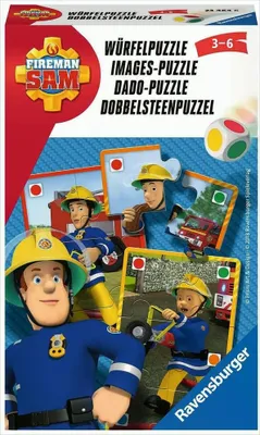 Produktbild von Feuerwehrmann Sam Würfelpuzzle Ravensburger 23464