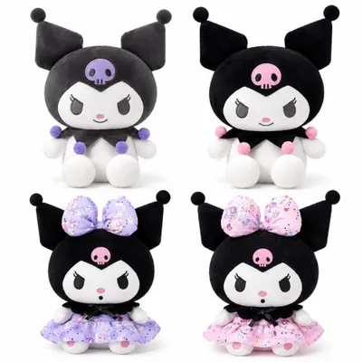 Produktbild von Wiztex Sanrio Kuromi Kuscheltiere My Melody Plüschtier-Set 4-teilig Kawaii-set Stofftier Geschenk