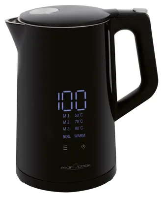 Zdjęcie produktu dla Czajnik elektryczny 1.7L ProfiCook PC-WKS 1243 A