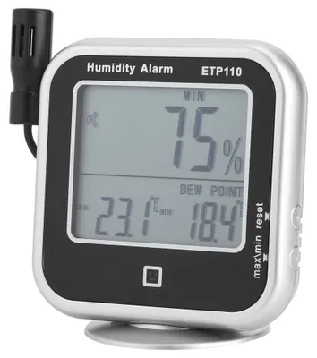Digitales Thermo-Hygrometer mit Alarm und Datenlogger