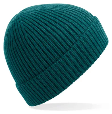 Produktbild von Beechfield B380 | Engineered Knit Ribbed Beanie - Farbe: Ocean Green - Größe: One Size