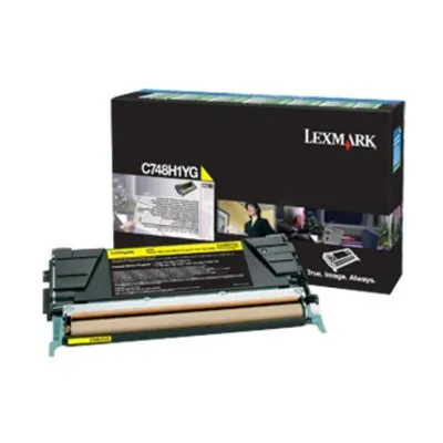 Produktbild von Lexmark C748H3YG, 10000 Seiten, Gelb, 1 Stück(e)